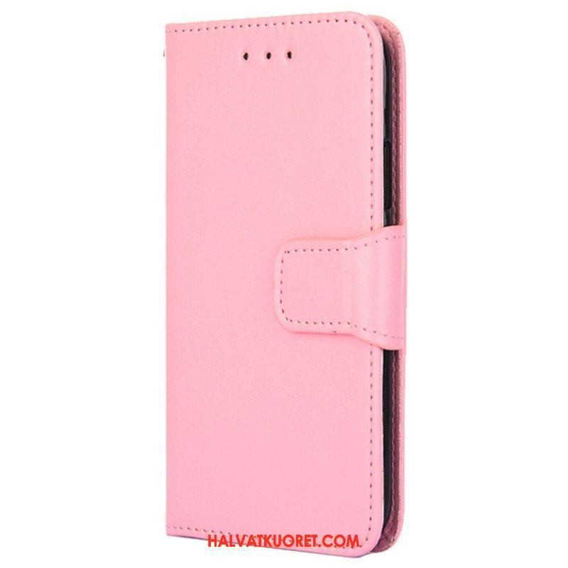 Flip Case Samsung Galaxy M53 5G Vintage Nahkaefekti