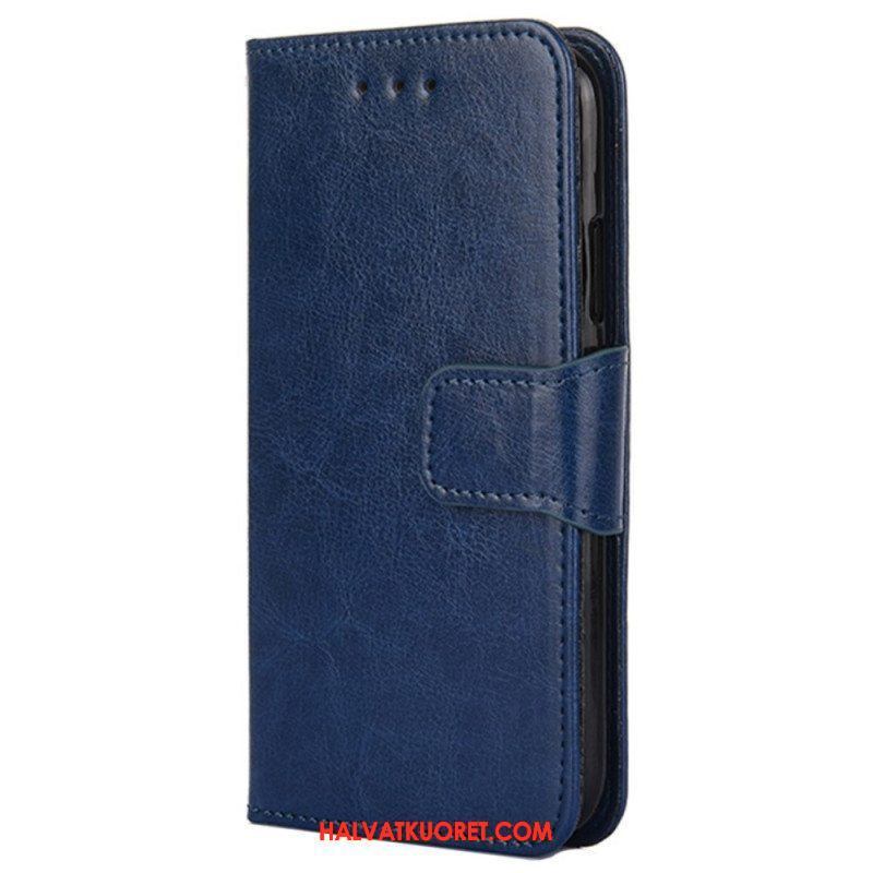 Flip Case Samsung Galaxy M53 5G Vintage Nahkaefekti