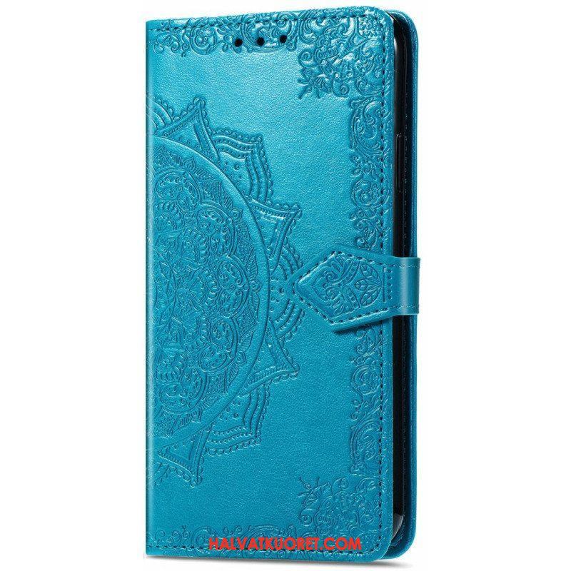 Flip Case Samsung Galaxy S22 Ultra 5G Mandala Keskiaika