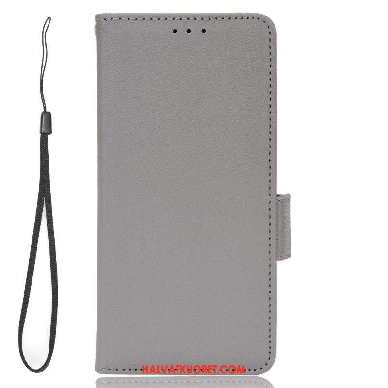 Flip Case Samsung Galaxy S23 5G Erittäin Ohut Kaksoislukko