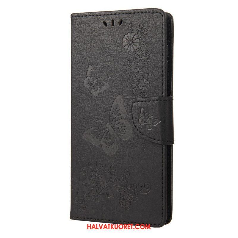 Flip Case Sony Xperia 10 IV Perhosia Lennossa
