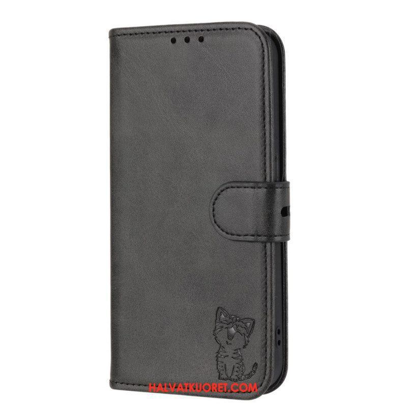 Flip Case Sony Xperia 10 IV Pieni Kissanpentu