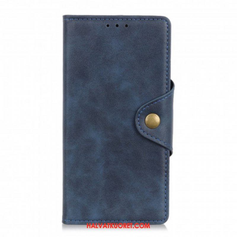 Flip Case Sony Xperia 5 III Keinonahkainen Nappi