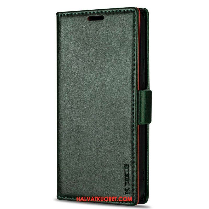 Flip Case Xiaomi 13 Pro Ln.bekus Nahkaefekti