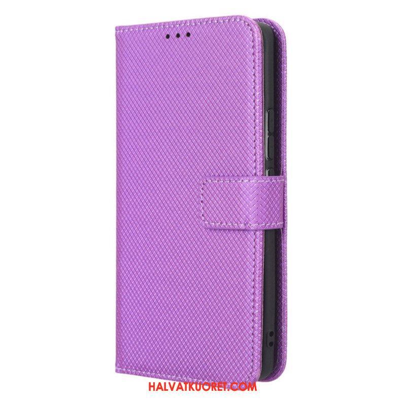 Flip Case Xiaomi 13 Suojaketju Kuori Tyylikäs Strappy Faux Leather