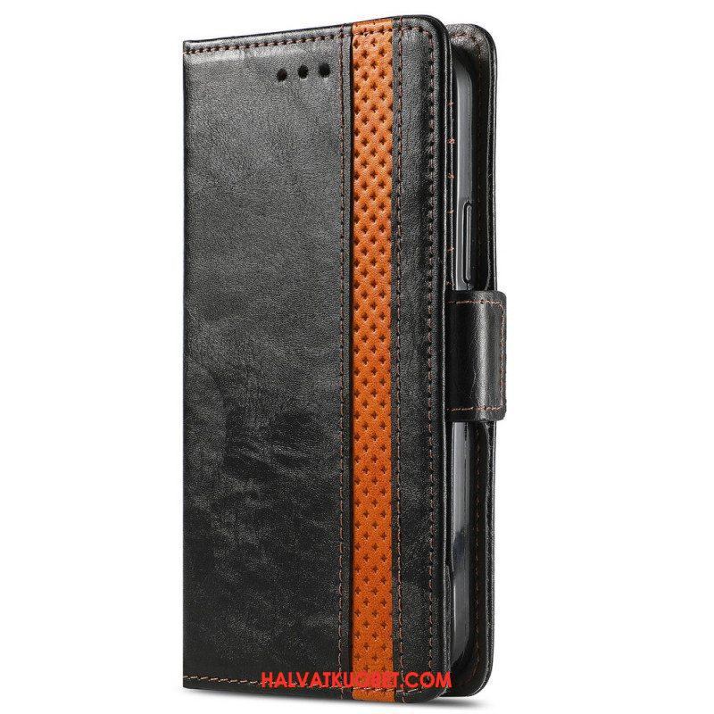 Flip Case Xiaomi Redmi Note 11 / 11S Kaksivärinen Kaksoislukko