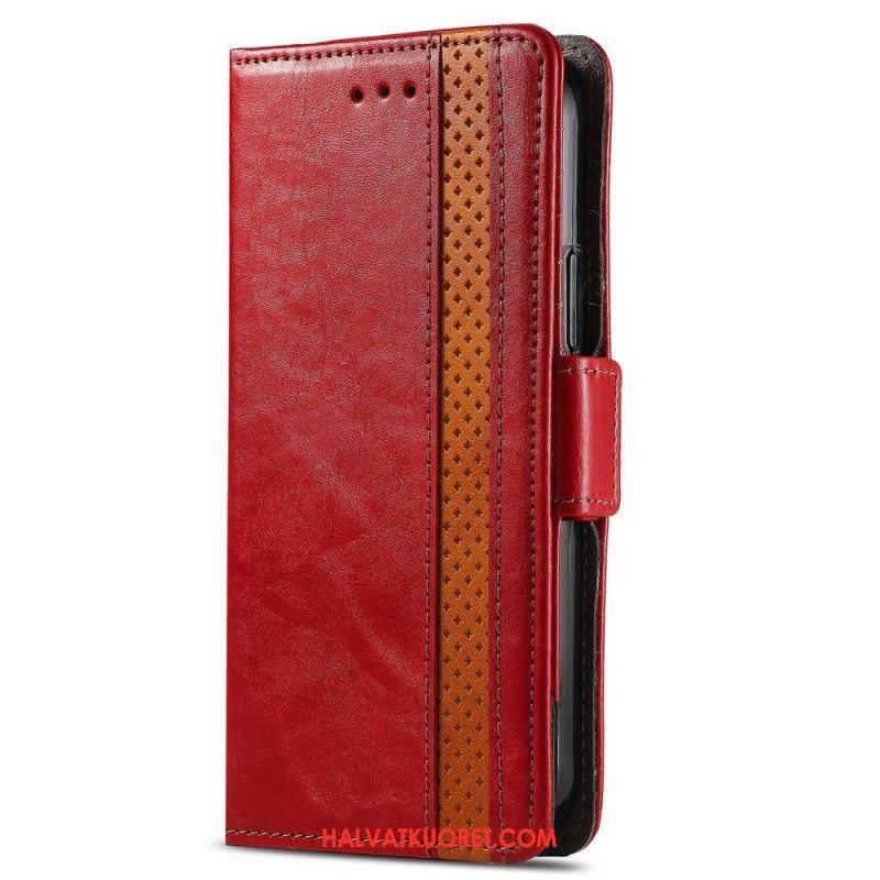 Flip Case Xiaomi Redmi Note 11 / 11S Kaksivärinen Kaksoislukko
