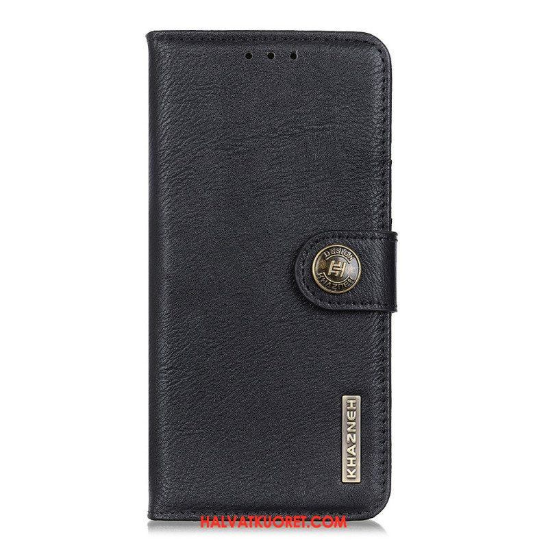 Flip Case Xiaomi Redmi Note 11 Pro / 11 Pro 5G Keinonahka Khazneh