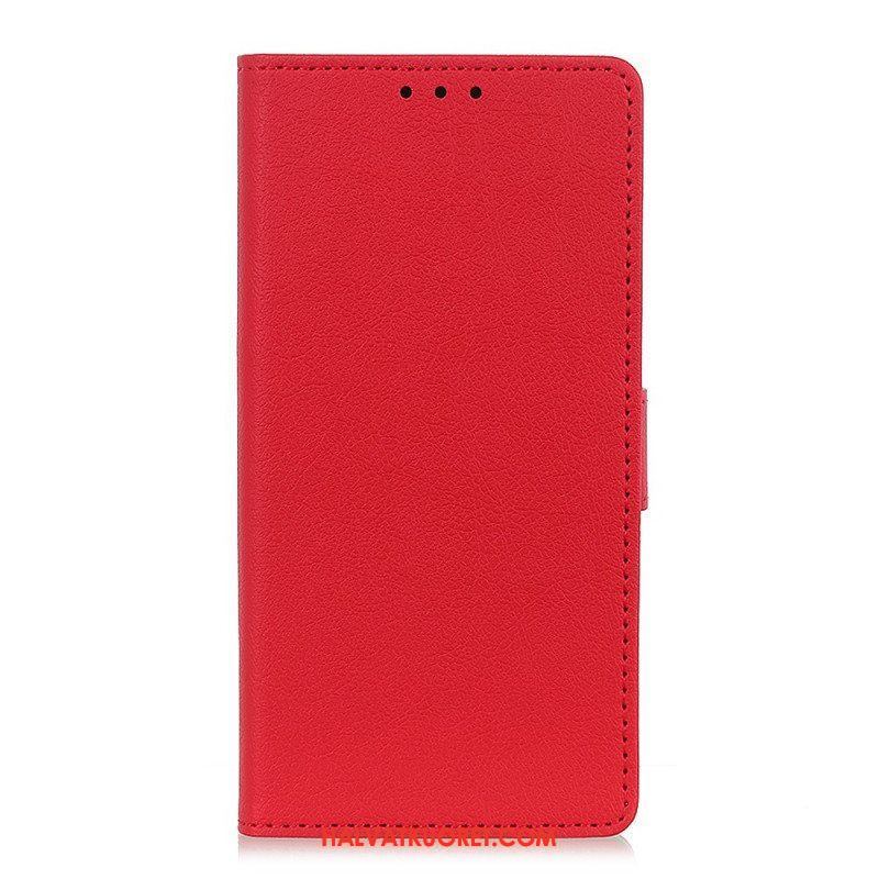 Flip Case Xiaomi Redmi Note 11 Pro Plus 5G Klassinen Nahkaefekti