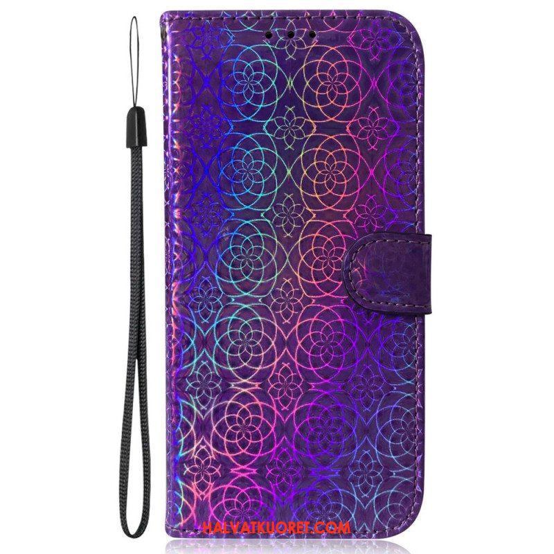 Flip Case Xiaomi Redmi Note 12 4G Disco-tyylinen