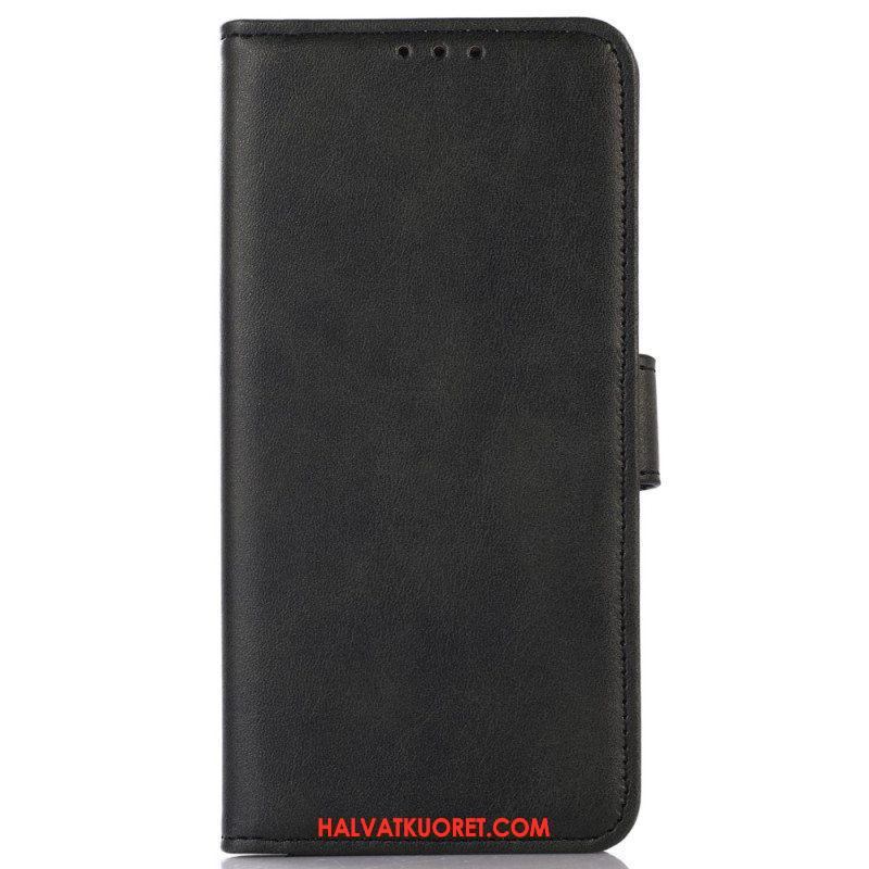 Flip Case iPhone 14 Pro Max Matta Keinonahka