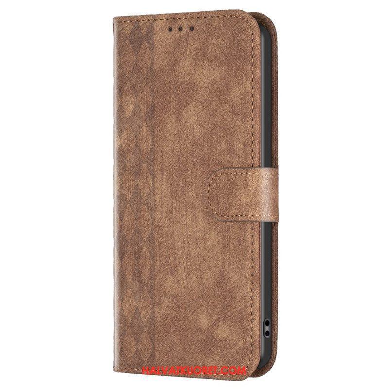 Flip Case iPhone 15 Plus Vintage-tyyli