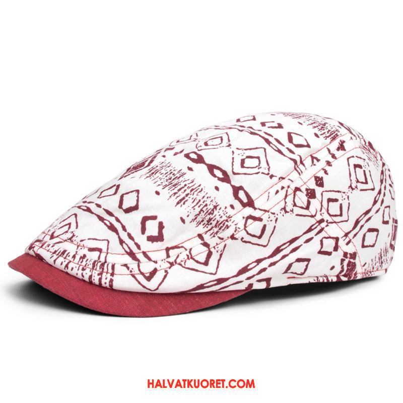 Hattu Miesten Kukka Naisille Korkki, Hattu Vintage Miehille Rot Cyan