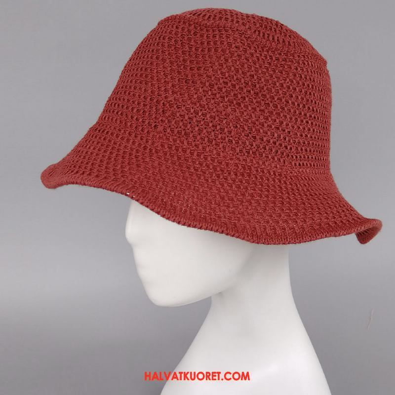 Hattu Naisten Aurinkovoiteet Kesä Verkko, Hattu Suuri Matkustaminen Rot