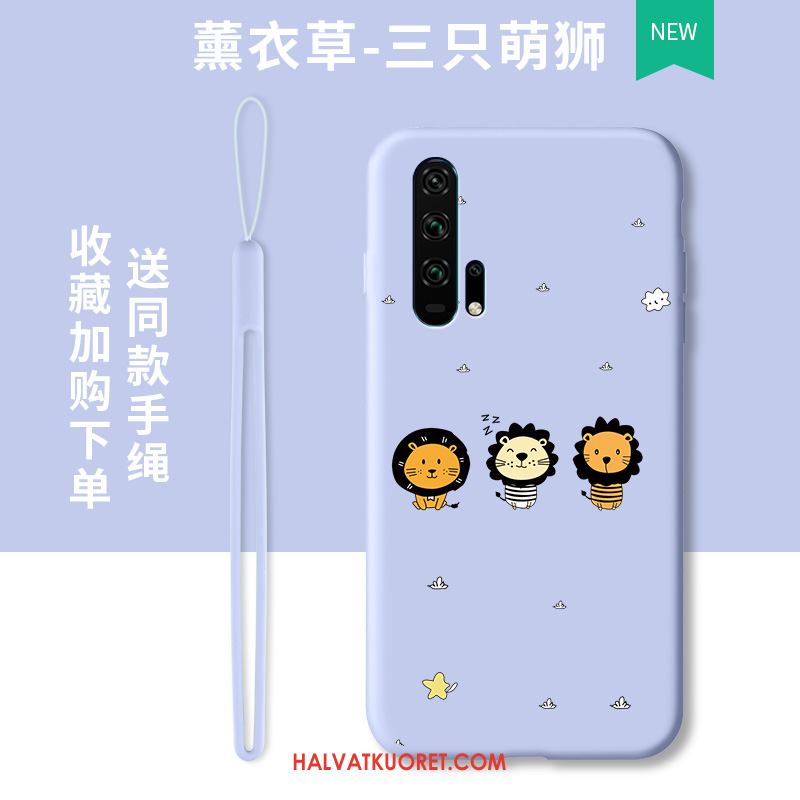 Honor 20 Pro Kuoret All Inclusive Sarjakuva Suojaus, Honor 20 Pro Kuori Violetti Trendi