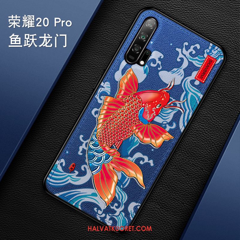 Honor 20 Pro Kuoret Kohokuviointi Silikoni Puhelimen, Honor 20 Pro Kuori All Inclusive Ohut