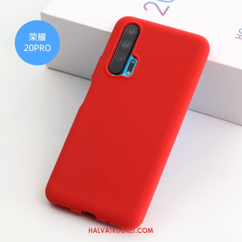 Honor 20 Pro Kuoret Murtumaton Nahka All Inclusive, Honor 20 Pro Kuori Suojaus Pehmeät Braun