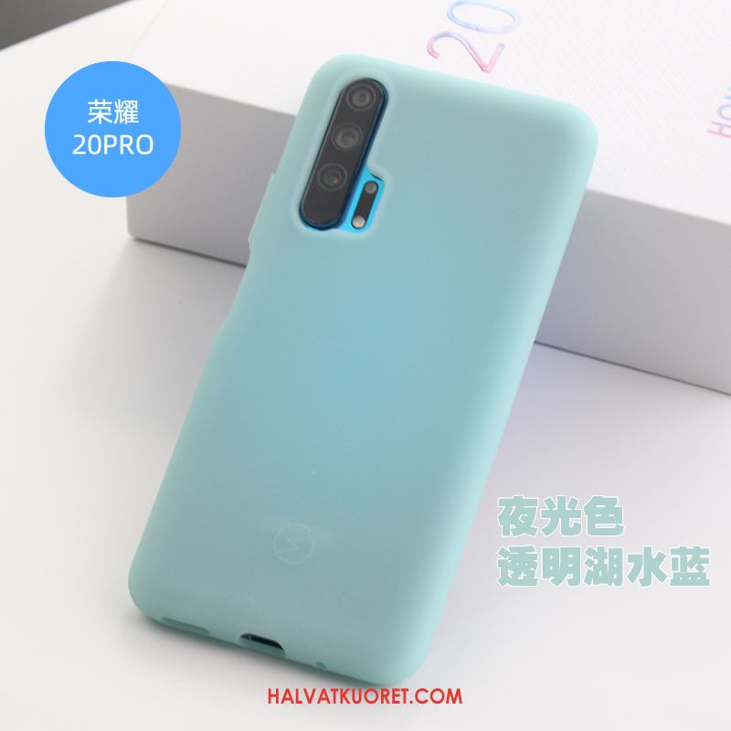 Honor 20 Pro Kuoret Murtumaton Nahka All Inclusive, Honor 20 Pro Kuori Suojaus Pehmeät Braun