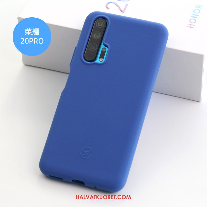 Honor 20 Pro Kuoret Murtumaton Nahka All Inclusive, Honor 20 Pro Kuori Suojaus Pehmeät Braun