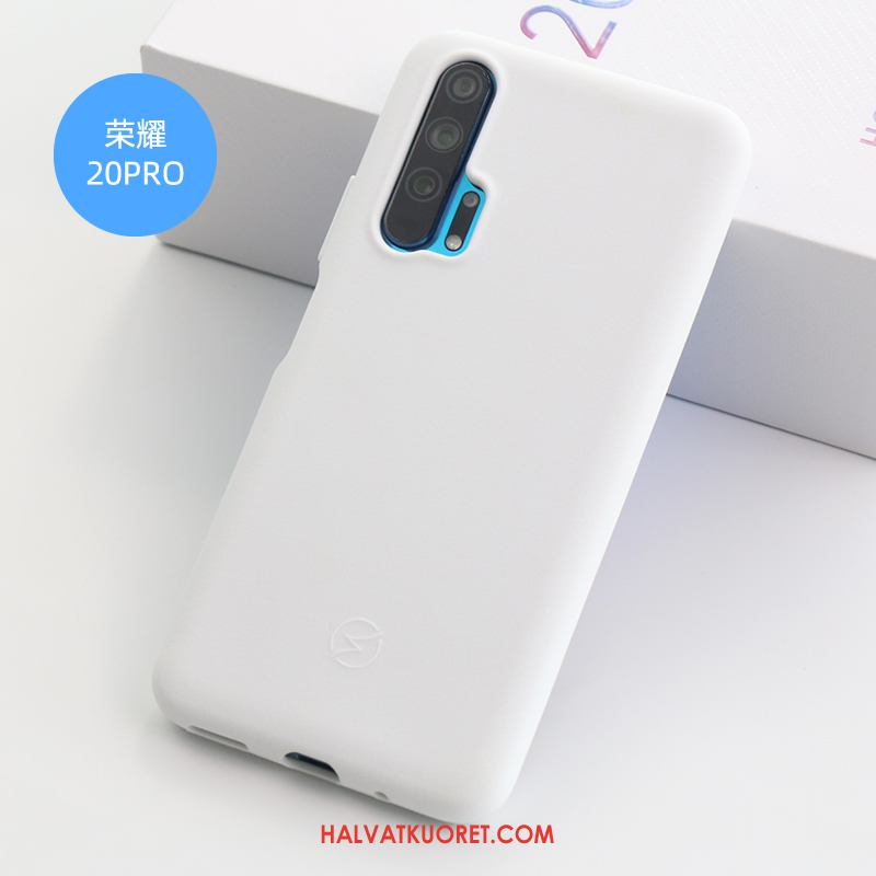 Honor 20 Pro Kuoret Murtumaton Nahka All Inclusive, Honor 20 Pro Kuori Suojaus Pehmeät Braun