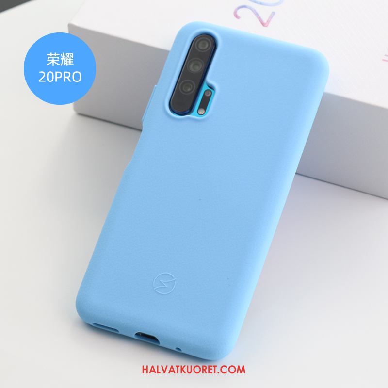 Honor 20 Pro Kuoret Murtumaton Nahka All Inclusive, Honor 20 Pro Kuori Suojaus Pehmeät Braun