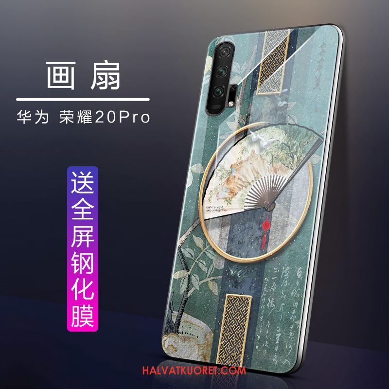 Honor 20 Pro Kuoret Net Red Kotelo Murtumaton, Honor 20 Pro Kuori Suojaus Silikoni