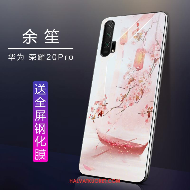 Honor 20 Pro Kuoret Net Red Kotelo Murtumaton, Honor 20 Pro Kuori Suojaus Silikoni