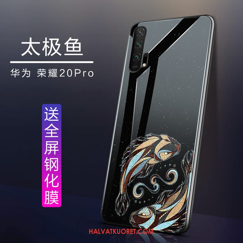 Honor 20 Pro Kuoret Net Red Kotelo Murtumaton, Honor 20 Pro Kuori Suojaus Silikoni