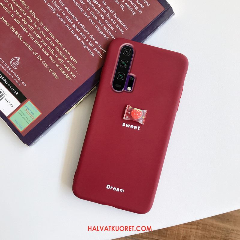 Honor 20 Pro Kuoret Silikoni Kustannukset Puhelimen, Honor 20 Pro Kuori Net Red Karamelli