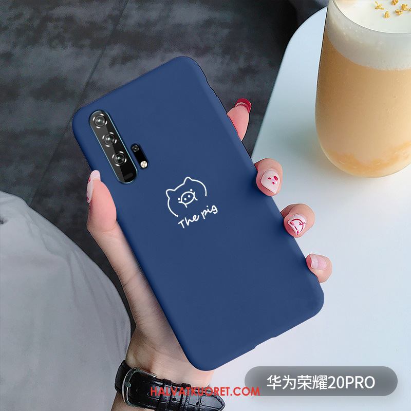 Honor 20 Pro Kuoret Trendi Murtumaton, Honor 20 Pro Kuori Kani Silikoni Braun