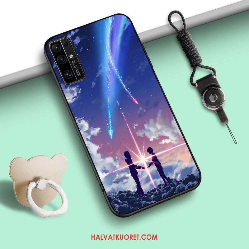 Honor 30 Kuoret Kotelo Suojaus Sininen, Honor 30 Kuori Silikoni