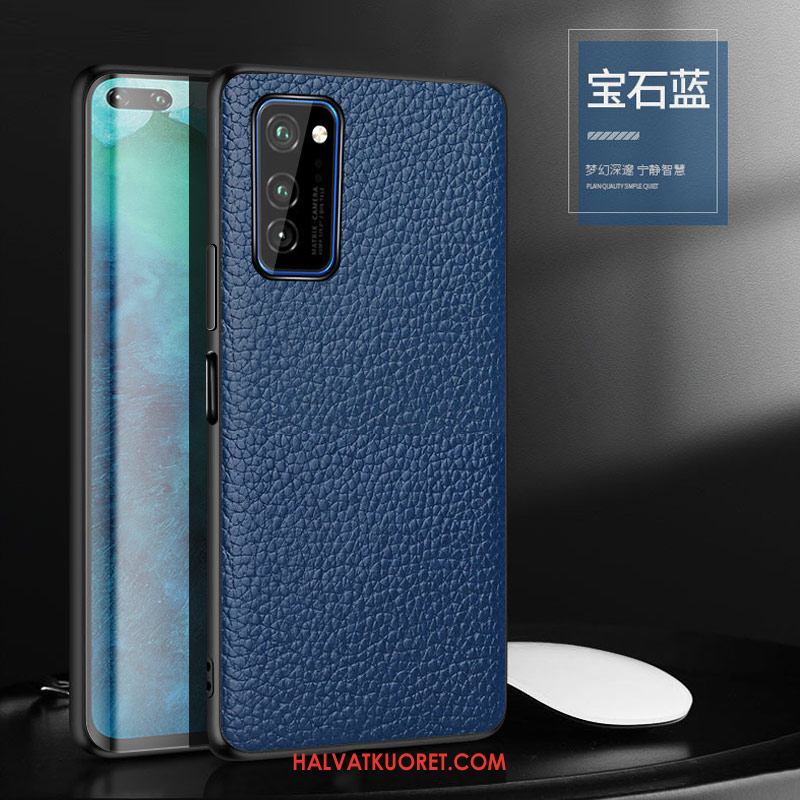 Honor 30 Pro Kuoret Kotelo Nahka, Honor 30 Pro Kuori Sininen All Inclusive