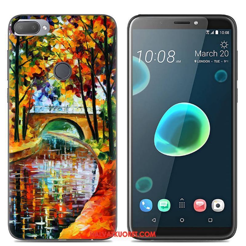 Htc Desire 12+ Kuoret Luova Sarjakuva, Htc Desire 12+ Kuori Kotelo Silikoni