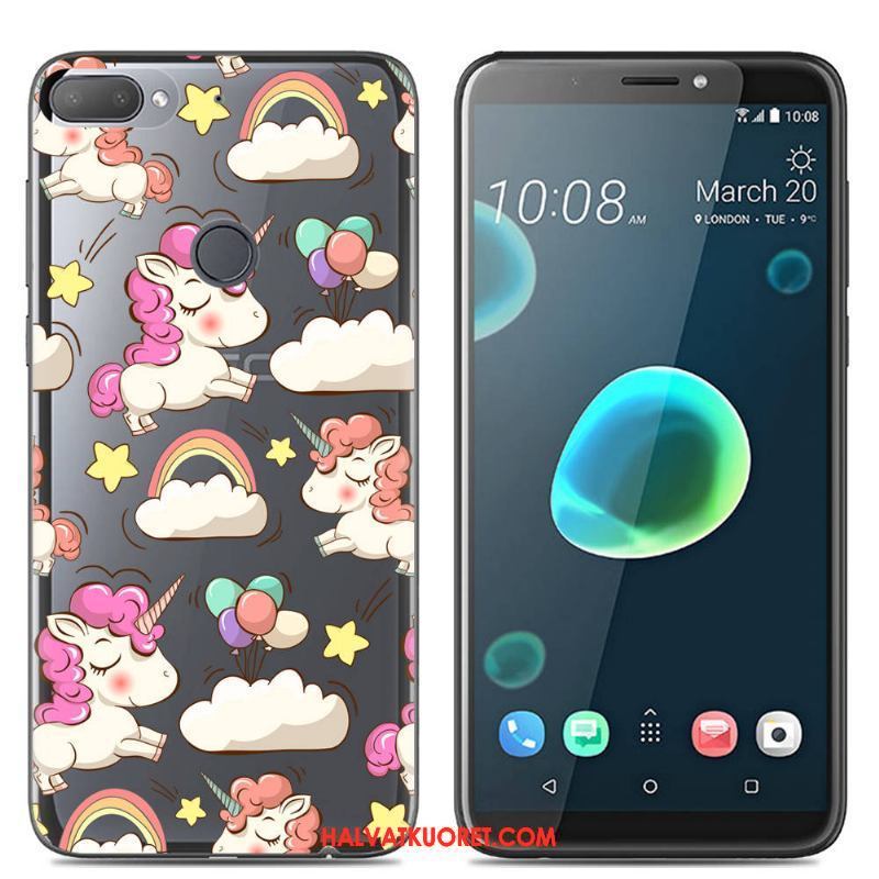 Htc Desire 12+ Kuoret Luova Sarjakuva, Htc Desire 12+ Kuori Kotelo Silikoni