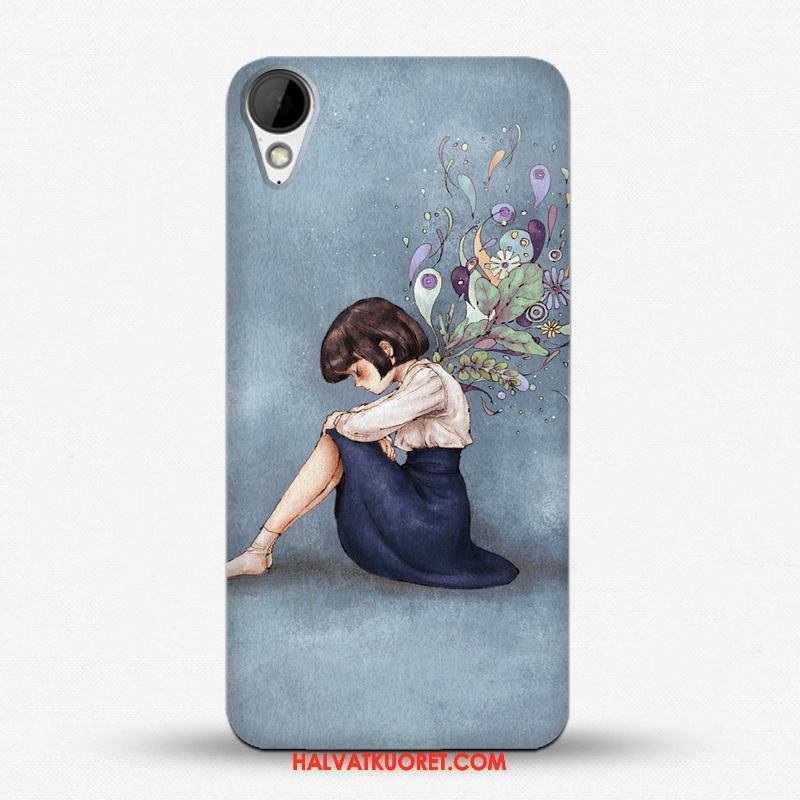 Htc Desire 825 Kuoret Harmaa Pesty Suede Puhelimen, Htc Desire 825 Kuori Hirvi