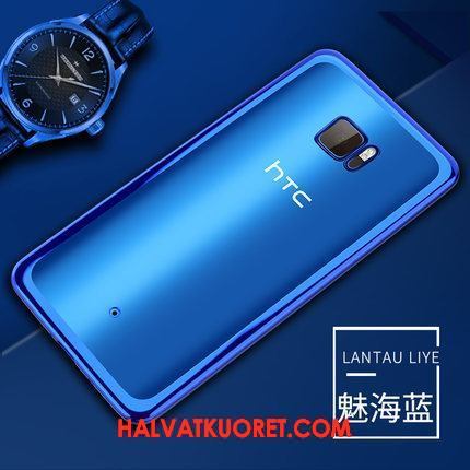 Htc U Ultra Kuoret Kotelo Pehmeä Neste Läpinäkyvä, Htc U Ultra Kuori Kulta Näytönsuojus