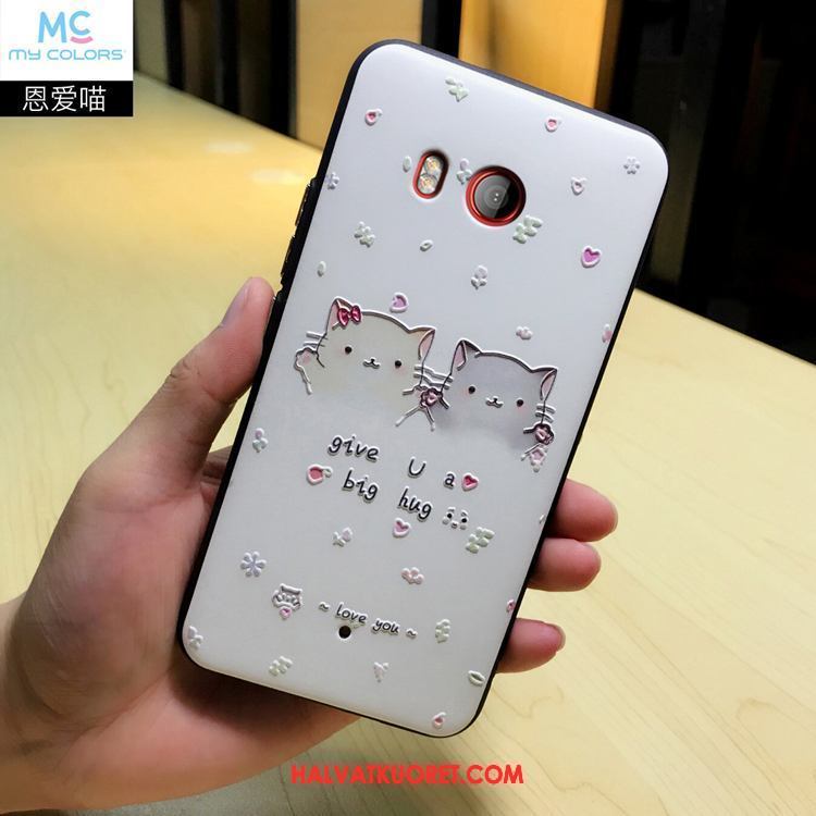 Htc U11 Kuoret Ihana Murtumaton Kotelo, Htc U11 Kuori All Inclusive Pehmeä Neste