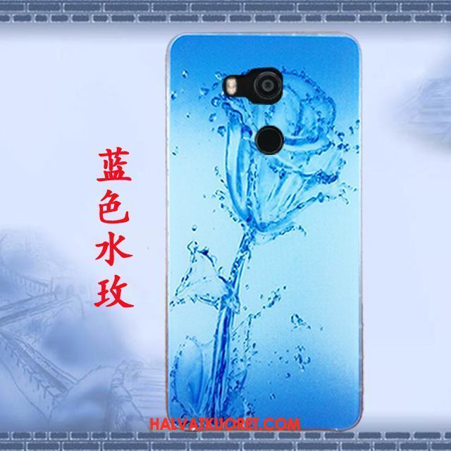 Htc U11+ Kuoret Kotelo Pehmeä Neste, Htc U11+ Kuori Silikoni Musta