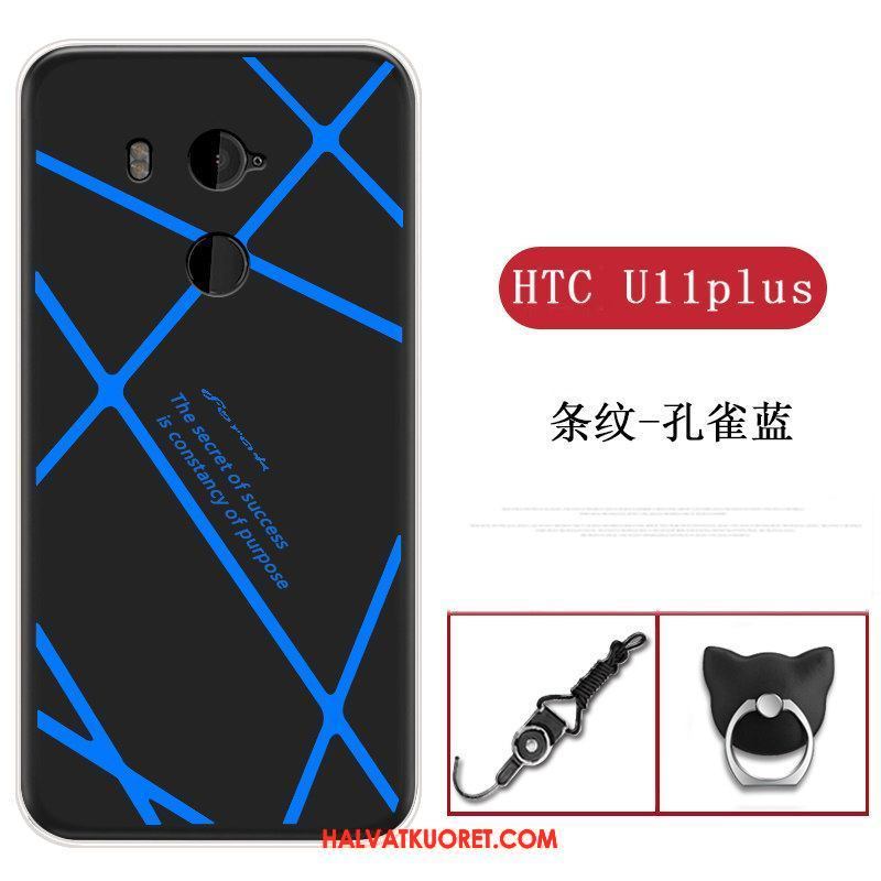 Htc U11+ Kuoret Murtumaton Pehmeä Neste Silikoni, Htc U11+ Kuori Puhelimen Kotelo