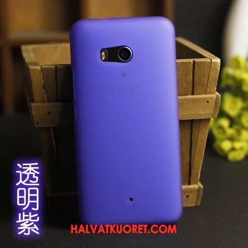 Htc U11 Kuoret Pehmeä Neste Punainen Pesty Suede, Htc U11 Kuori Läpinäkyvä