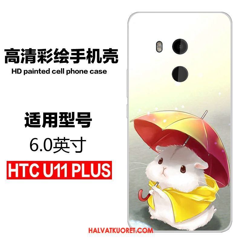 Htc U11+ Kuoret Silikoni Murtumaton All Inclusive, Htc U11+ Kuori Suojaus Ihana