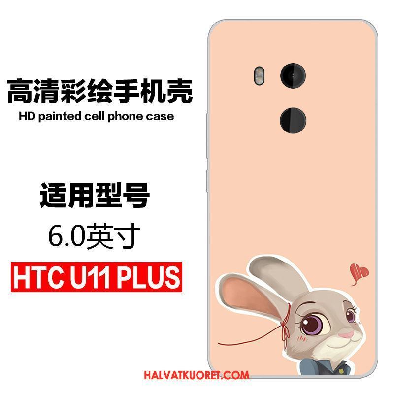 Htc U11+ Kuoret Silikoni Murtumaton All Inclusive, Htc U11+ Kuori Suojaus Ihana