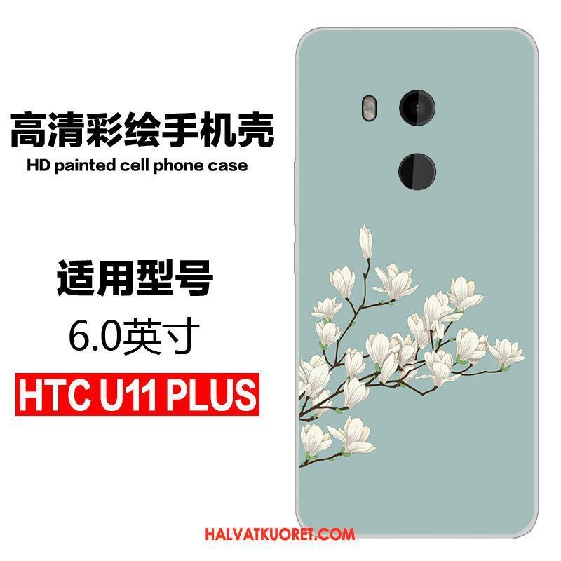 Htc U11+ Kuoret Silikoni Murtumaton All Inclusive, Htc U11+ Kuori Suojaus Ihana