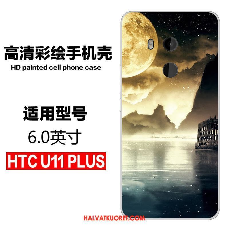 Htc U11+ Kuoret Silikoni Murtumaton All Inclusive, Htc U11+ Kuori Suojaus Ihana