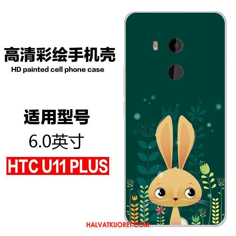 Htc U11+ Kuoret Silikoni Murtumaton All Inclusive, Htc U11+ Kuori Suojaus Ihana