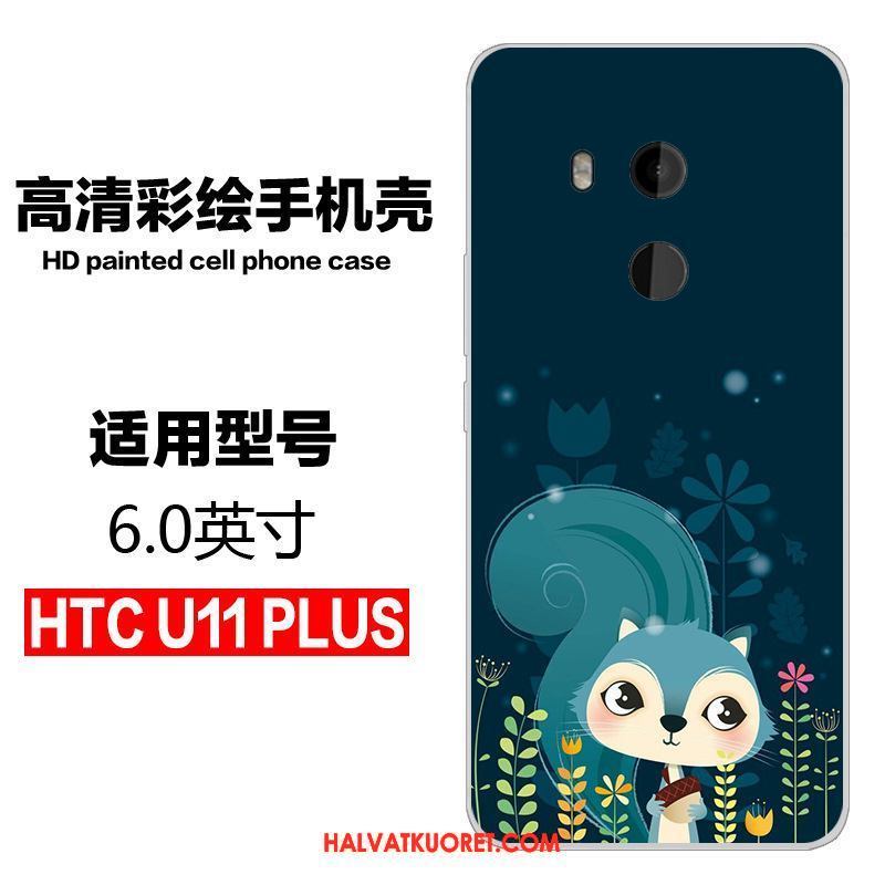 Htc U11+ Kuoret Silikoni Murtumaton All Inclusive, Htc U11+ Kuori Suojaus Ihana