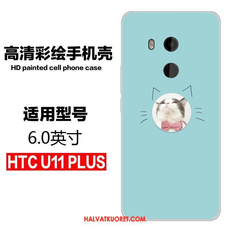 Htc U11+ Kuoret Silikoni Murtumaton All Inclusive, Htc U11+ Kuori Suojaus Ihana