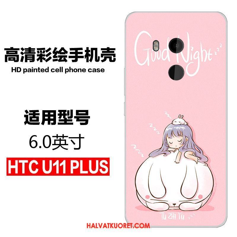 Htc U11+ Kuoret Silikoni Murtumaton All Inclusive, Htc U11+ Kuori Suojaus Ihana