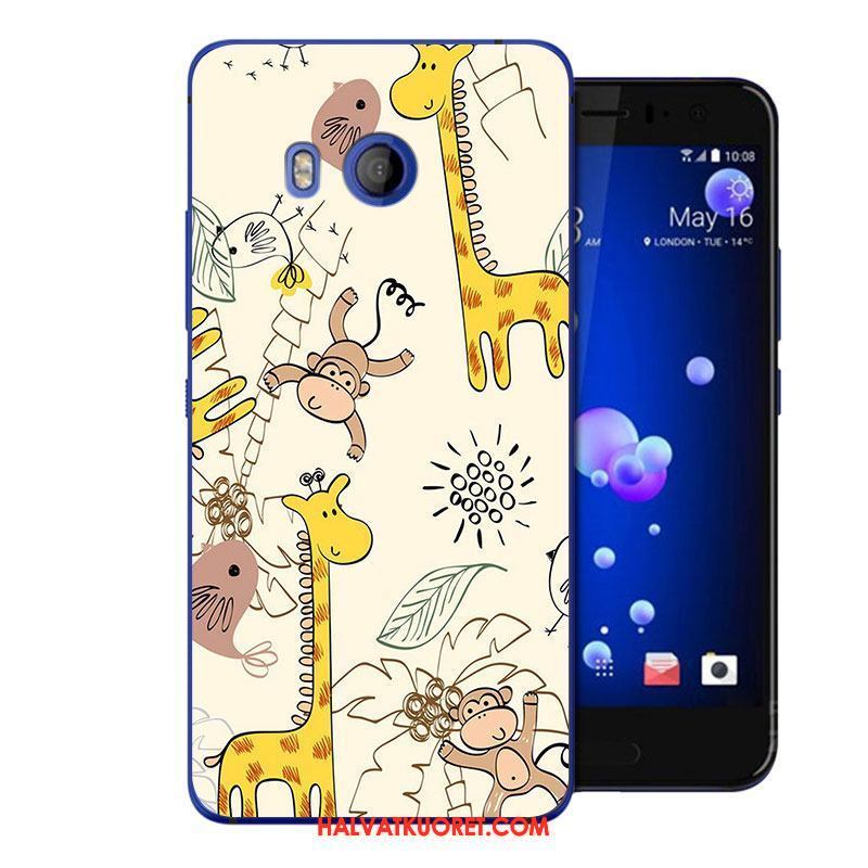 Htc U11 Kuoret Sininen Trendi Luova, Htc U11 Kuori Murtumaton Kotelo