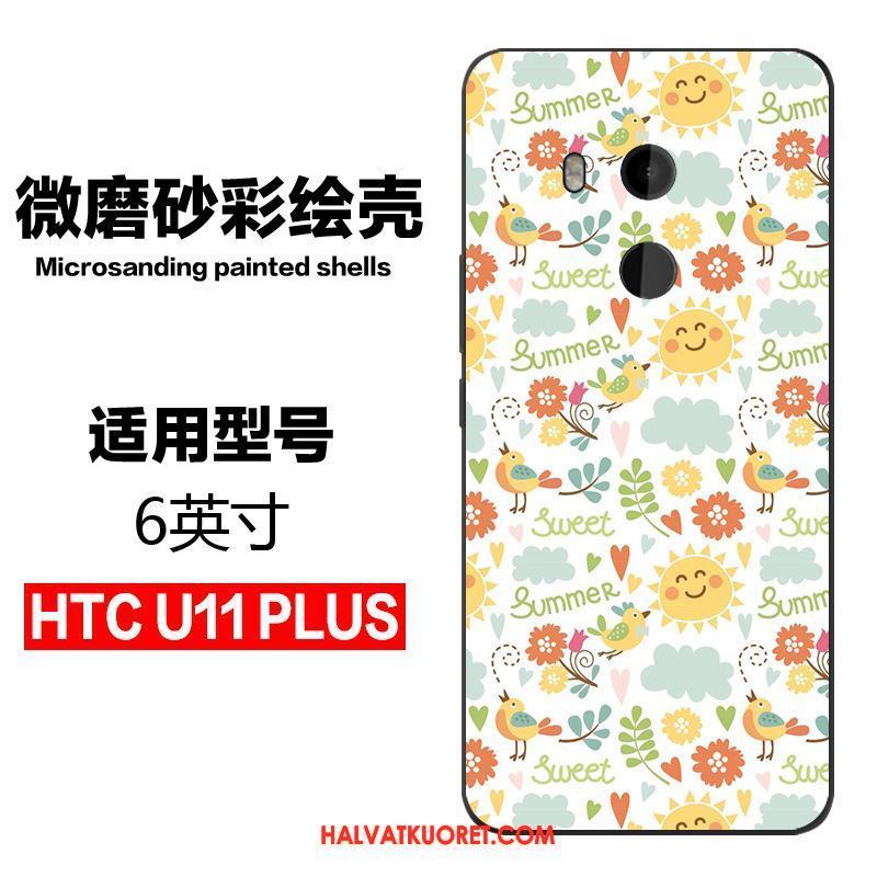 Htc U11+ Kuoret Trendi Sarjakuva Pehmeä Neste, Htc U11+ Kuori Kotelo Murtumaton